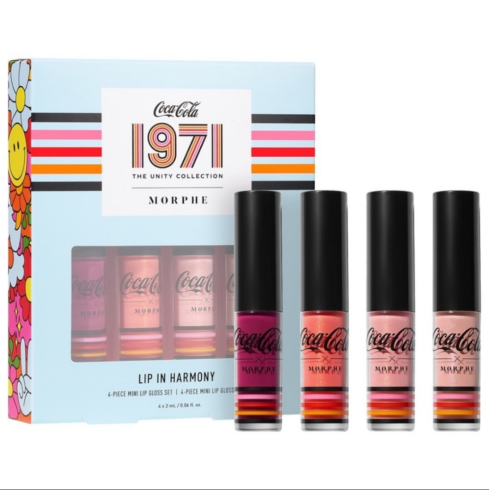 Morphe x Coca-Cola The Unity Collection Mini Lip Gloss Set Lips in Harmony